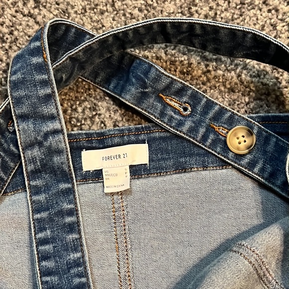 🌸4/$20🌸Forever 21 Women's Stretchy Denim Dress Size Small EUC - Picture 7 of 8